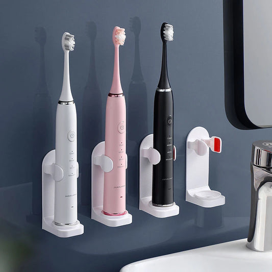 Soporte ajustable para cepillo de dientes eléctrico, Base de silicona antideslizante para montaje en pared, estante cor…
