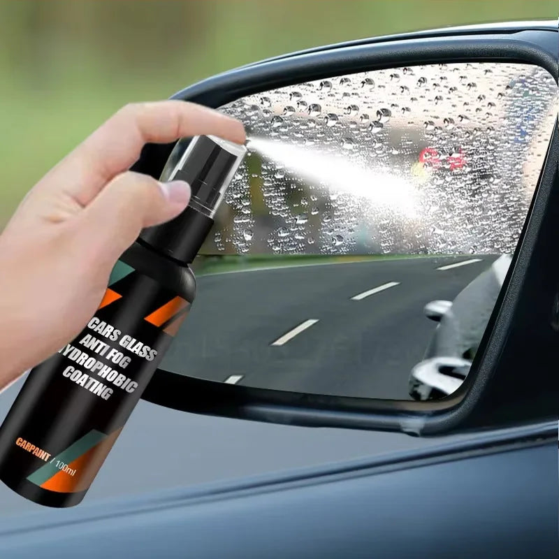PULVERIZADOR DE AGUA antilluvia para vidrio de coche, agente impermeable hidrofóbico, Nano recubrimiento, eliminación d…