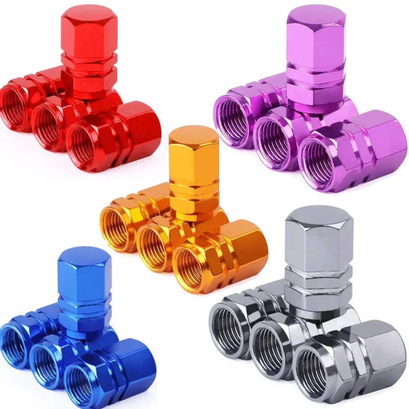 Tapas para vástago de válvula de neumático, accesorios decorativos para neumáticos, tapas para rueda de pezón de aleaci…