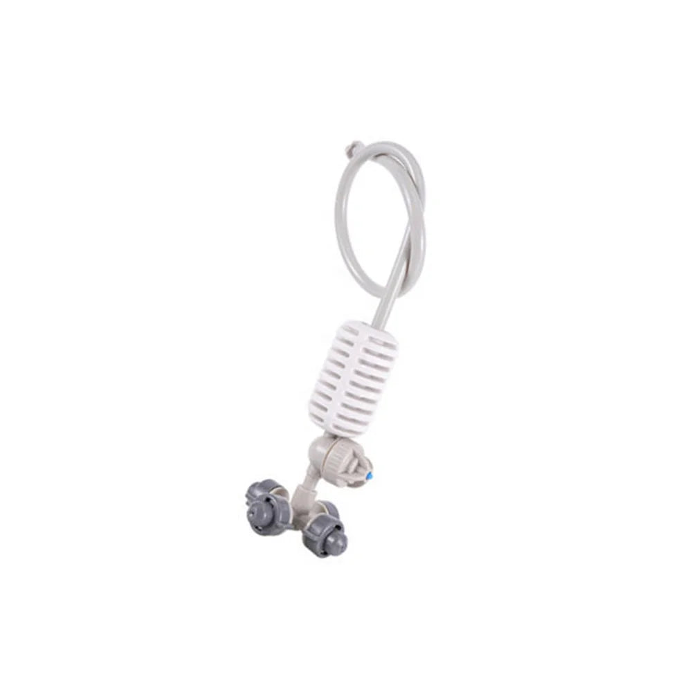 4 Way Foggers Greenhouse Micro Sprinkler Atomization Nozzle Kit Garden Hanging Misting Sprinkler
