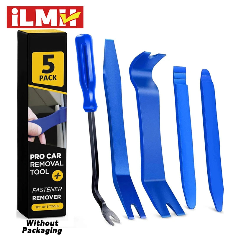 iLMH Juego de Herramientas Manuales para Coche, Kit de Desmontaje de Coche, Herramienta de Reparación de Estéreo, Herra…