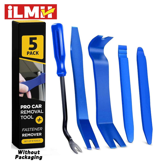 iLMH Juego de Herramientas Manuales para Coche, Kit de Desmontaje de Coche, Herramienta de Reparación de Estéreo, Herra…