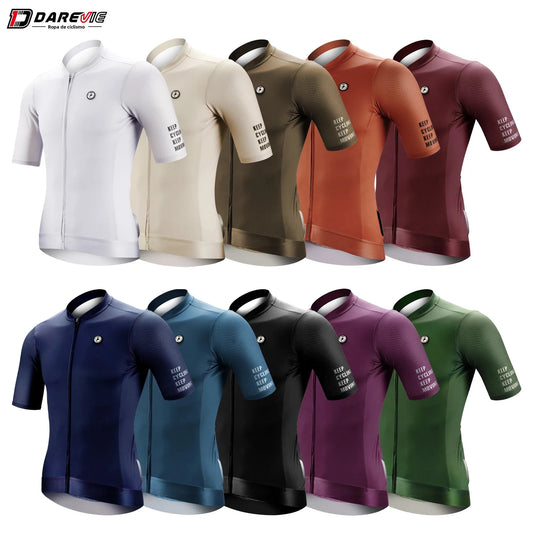 DAREVIE Sudadera para bicicletas SPF 50 nivel de entrenamiento antiultravioleta adelgazamiento de talla pequeña bicicle…
