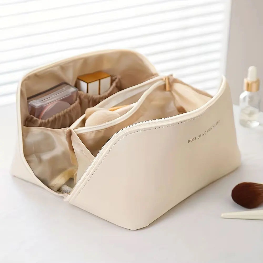 Organizador de maquillaje, kit de aseo femenino, estuche de maquillaje, bolsa de almacenamiento, caja de lujo para muje…
