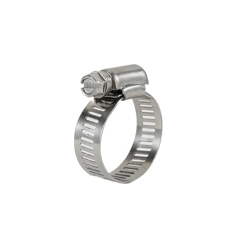 Best Quality Adjustable 201 304 316 Stainless Steel Hose Clamp Clip American Type Worm Gear Drive Hose Clamp