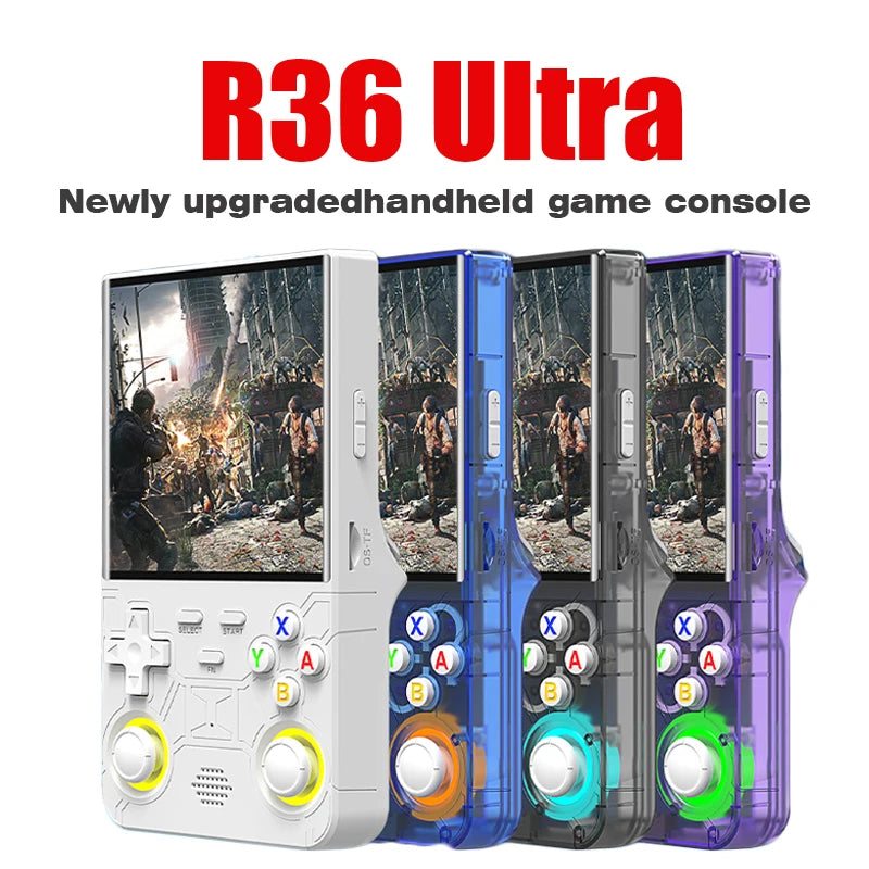 Nueva consola de juegos portátil ultra retro R36, sistema Linux de código abierto de 4,0 pulgadas, reproductor de vídeo…