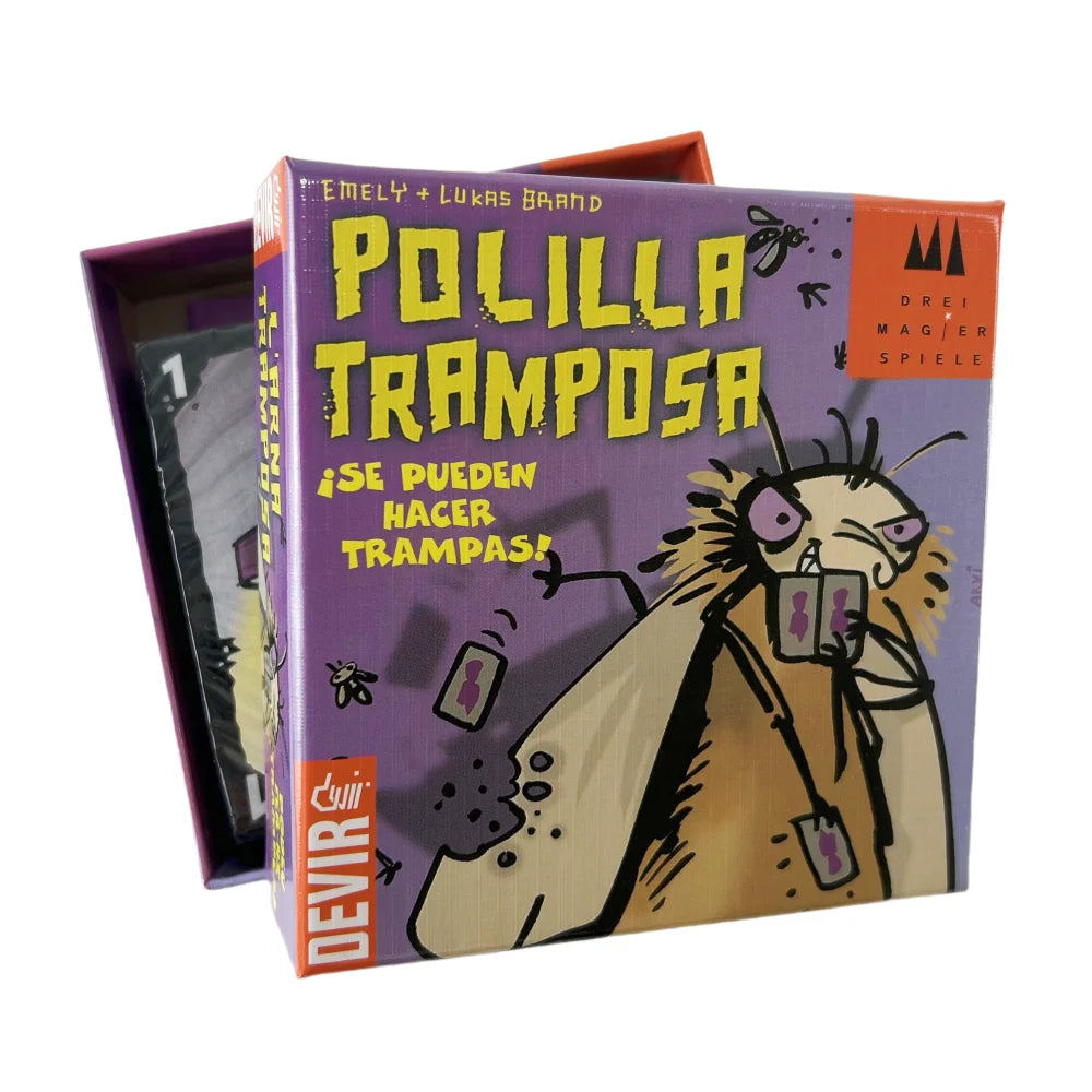 Juego de mesa de cartas Mogel Motte Polilla, juego Devir, trampas de polilla/tarjetas de polilla de trampa Royal Xiaoqi…