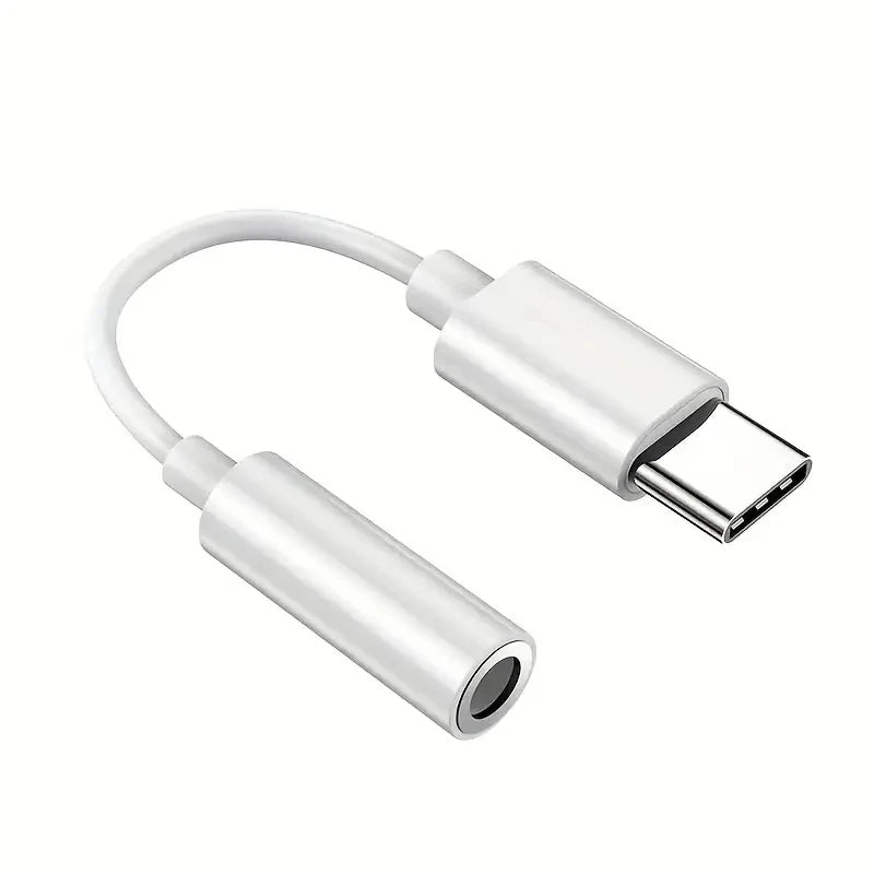 Adaptador auxiliar tipo C a 3,5mm, Cable de Audio con conector 3 5 para Huawei, Xiaomi, Redmi, POCO, Sumsang, LG, adapt…