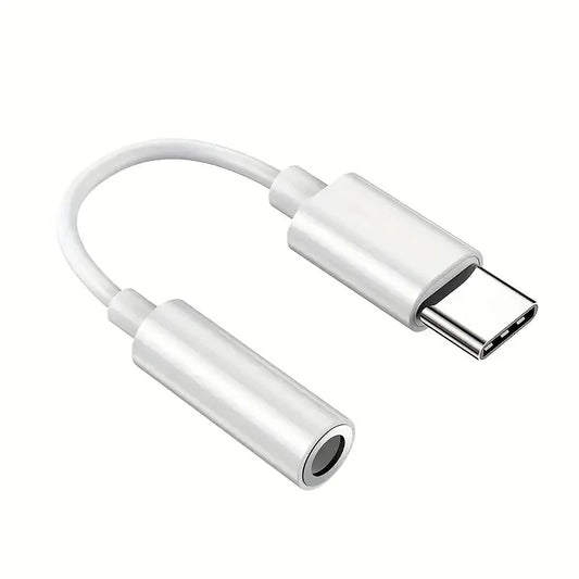 Adaptador auxiliar tipo C a 3,5mm, Cable de Audio con conector 3 5 para Huawei, Xiaomi, Redmi, POCO, Sumsang, LG, adapt…