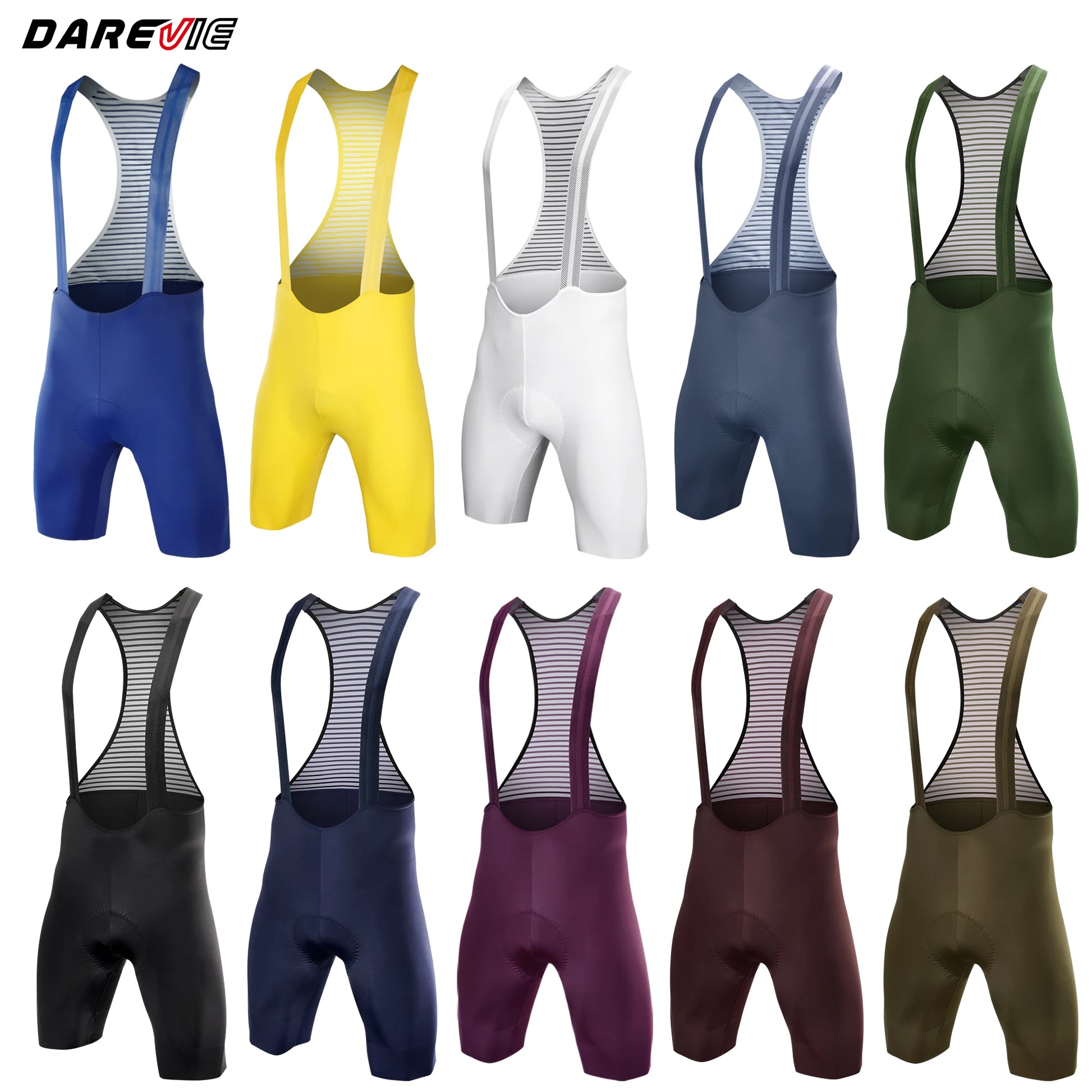 DAREVIE Culotte de Ciclismo para Hombre Sin Costuras 2.0 PRO Level, Pantalones Cortos de Ciclismo para Hombre 6H 500KM,…