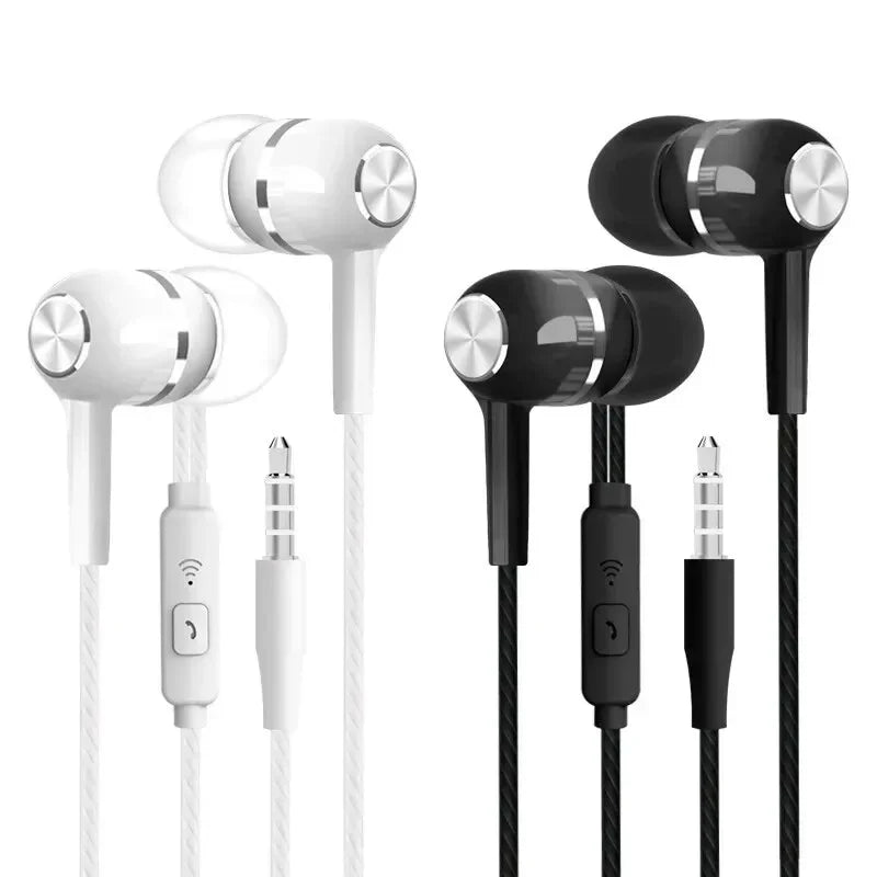 Auriculares intrauditivos con cable de 3,5mm, auriculares HIFI de graves pesados, Monitor deportivo, auriculares estére…