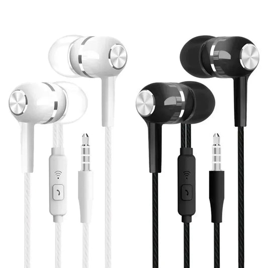 Auriculares intrauditivos con cable de 3,5mm, auriculares HIFI de graves pesados, Monitor deportivo, auriculares estére…