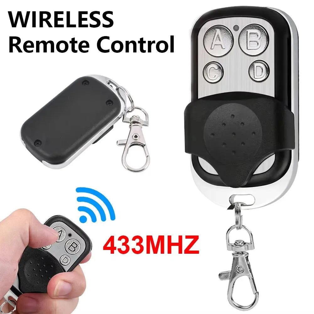 Mando a distancia de 433MHZ, duplicador de mando a distancia de 4 botones, abridor de puerta de garaje Universal, códig…