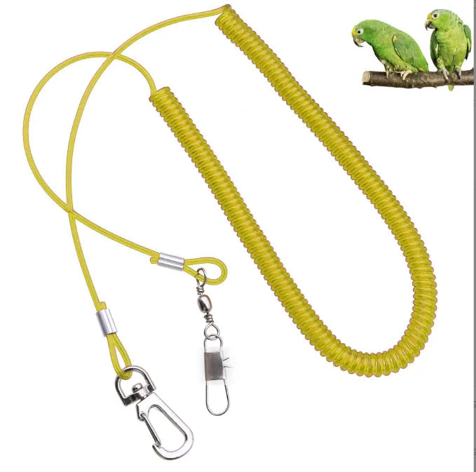 Wholesale Small Bird Release Rope High Elasticity Automatic Retractable Flight Training Artifact Built-in Steel Wire