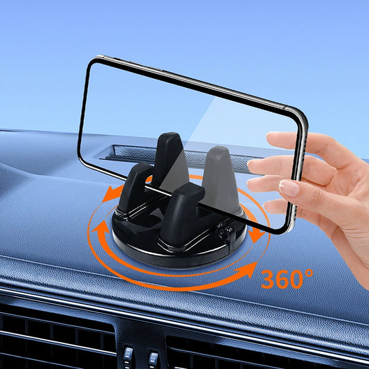 360 ° Soporte giratorio para teléfono móvil, soporte antideslizante para navegación GPS, soporte Universal para coche p…