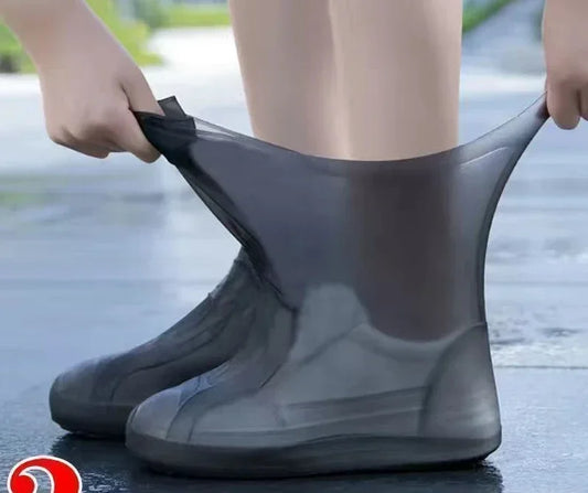 1 par de cubiertas de silicona impermeables para zapatos, botas de lluvia de goma resistentes a los labios, accesorios…