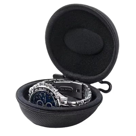Estuche de viaje portátil EVA para reloj individual, caja organizadora de almacenamiento para reloj, soporte impermeabl…