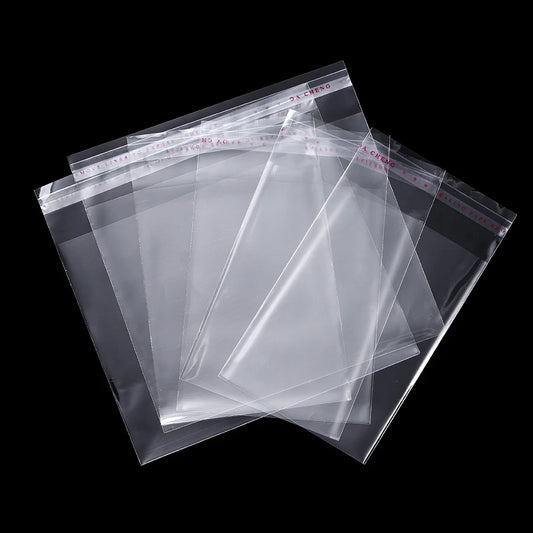 Bolsas de celofán autoadhesivas transparentes, bolsas de celofán de plástico OPP, bolsas de regalo y bolsas de embalaje…