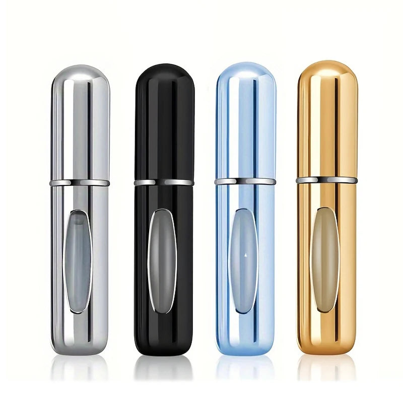 1/4 Uds 5ml atomizador de Perfume contenedor de líquidos portátil para cosméticos viaje Mini botella rellenable vacía c…
