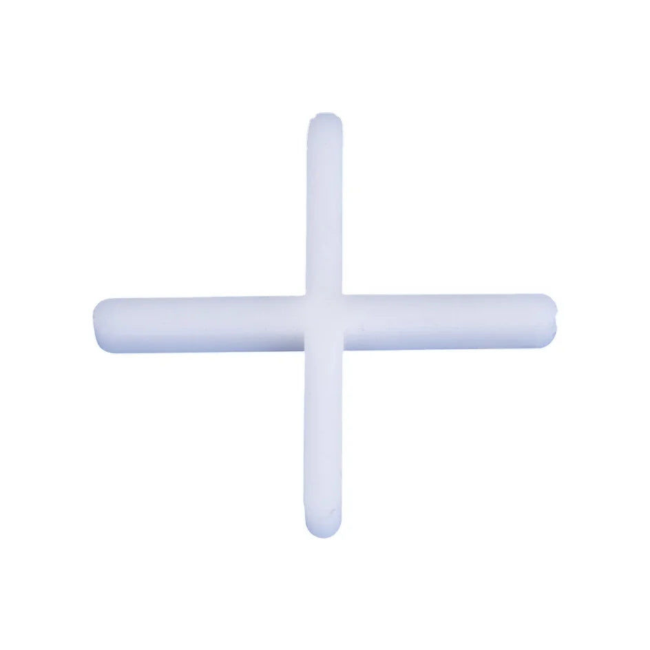 DINGYI Plastic 1mm  1.5mm 2.0mm 3.0mm Tile Cross Leveling System Spacer for Mall Use with Lifetime Warranty