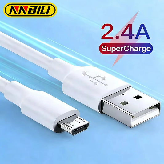 Cable Micro USB 2.4A de carga rápida, Cable Micro para teléfono móvil, Cable de datos USB tipo C 7A 10A para Xiaomi Sam…