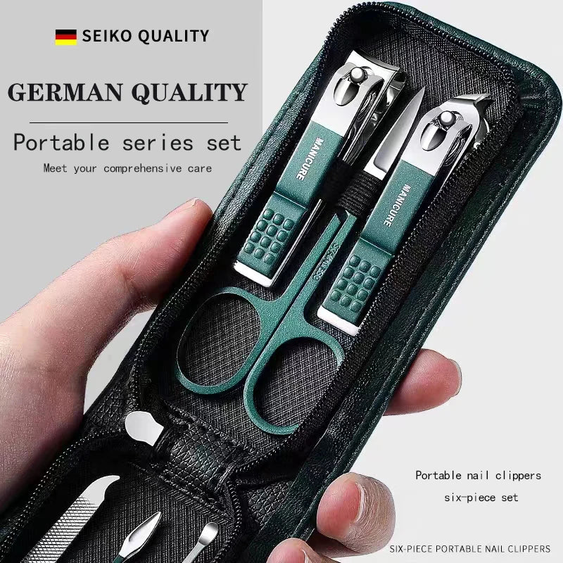 Juego de tijeras de uñas para hombre y mujer, cortaúñas especial de gama alta para el hogar, herramientas de belleza de…