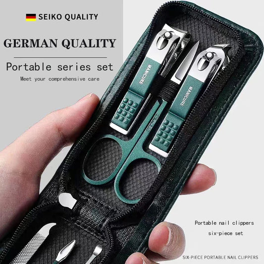 Juego de tijeras de uñas para hombre y mujer, cortaúñas especial de gama alta para el hogar, herramientas de belleza de…