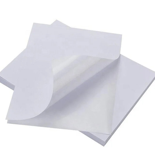 Premium Quality Standard US Letter Size White Matte Coated Roll or Sheets Adhesive Alphabet Stickers Vinyl PP Sticker Paper