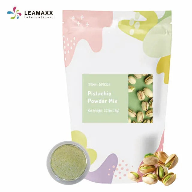 2026 Best Selling Leamaxx Taiwan Light Green Pistachio Powder for Bubble Tea Ingredients 1kg Bag 18 Months Shelf Life Supplier