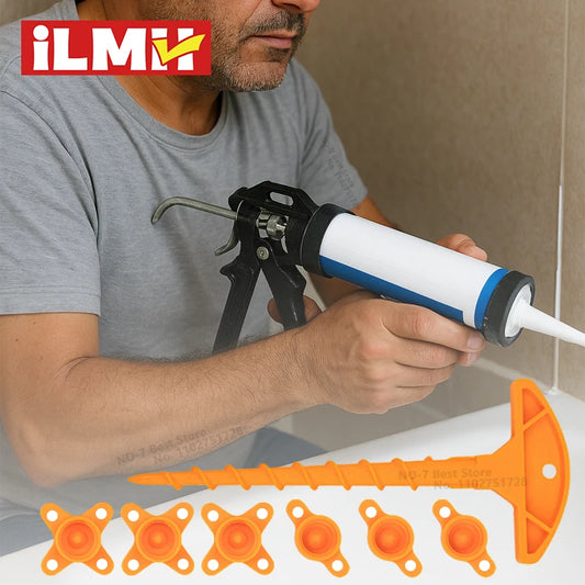 iLMH Tapa Protectora Universal para Sellador y Limpiador de Boquillas de Pegamento, Cubierta Antisecado para Tubos de S…