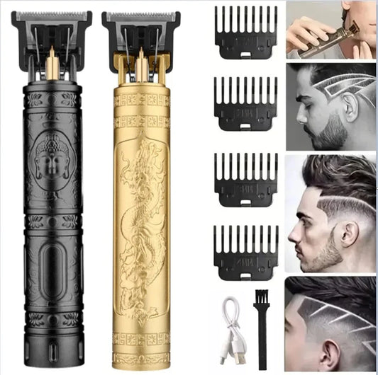 Cortadora de pelo tallada, Máquina para cortar cabello profesional, peluquero, cortadora de pelo recargable, cortadora…