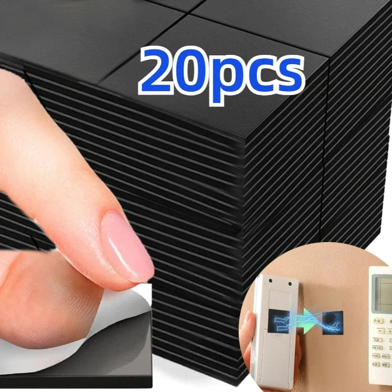 20 hojas magnéticas cuadradas, imanes autoadhesivos, hoja magnética suave para el hogar y la Oficina, pegatinas flexibl…