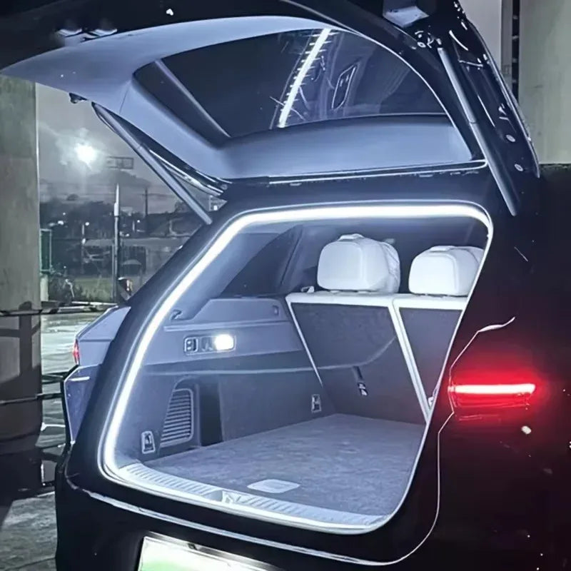 Iluminación de maletero de alto brillo para coche, luz ambiental, decoración interior, cableado LED, tira de luces para…