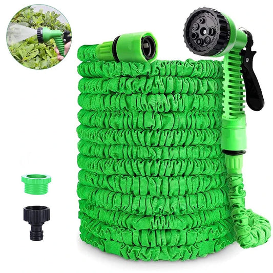 Manguera de jardín extensible de alta presión, tubo de agua mágico, herramientas de riego diario para el hogar, lavado…