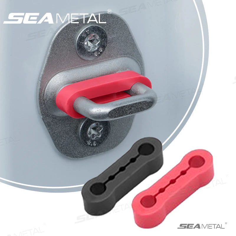 SEAMETAL-amortiguador de puerta de coche, hebilla Universal para puerta de coche, amortiguador insonorizado, cojín amor…