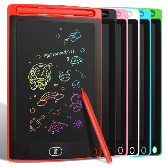 Tableta de dibujo LCD de 6,5/8,5/10/12 pulgadas para niños, tablero borrable recargable con bolígrafo, juguete para reg…