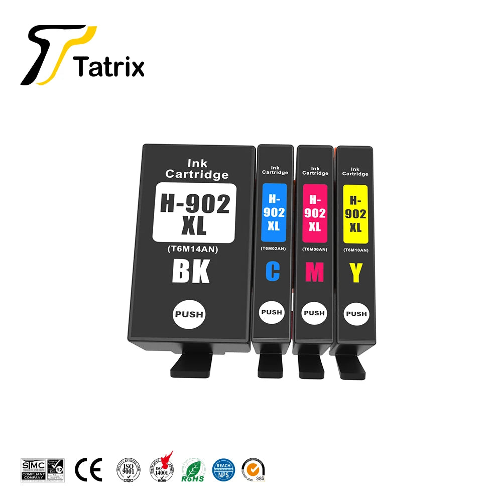 Tatrix HP 902XL T6M14AN  Compatible Ink Cartridge for HP OfficeJet Pro 6968/6970/6975/6978