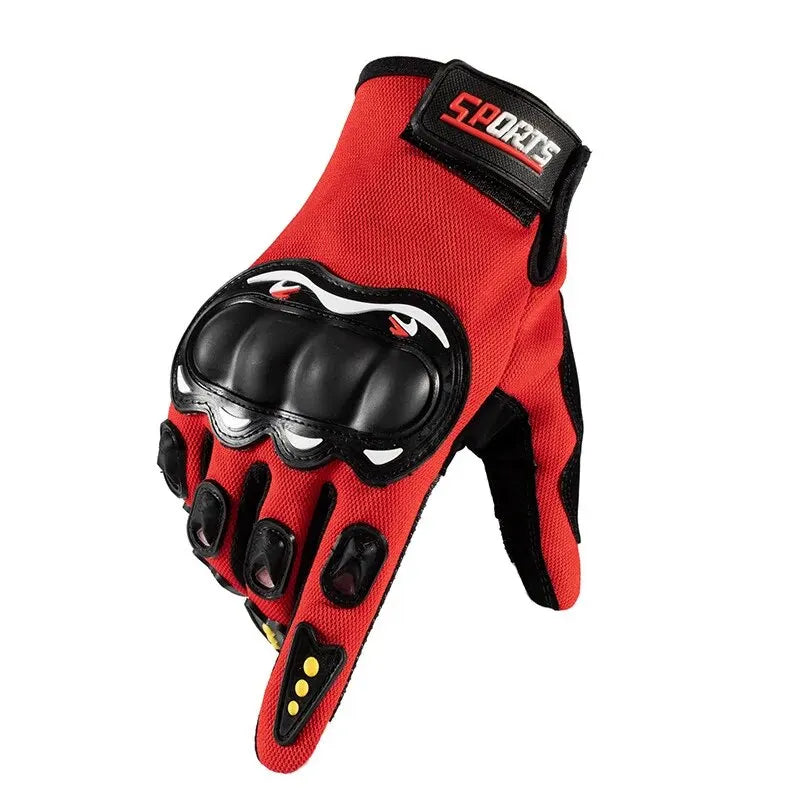 Guantes de Motocicleta para Hombre, con Pantalla Táctil, para Deportes al Aire Libre, Ciclismo y Motociclismo Todoterre…