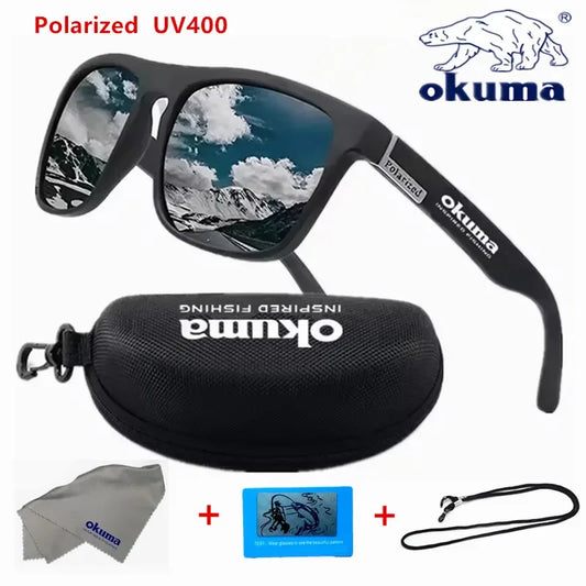 Gafas de sol polarizadas Okuma UV400 para hombres y mujeres, para caza al aire libre, pesca, conducción de bicicletas,…