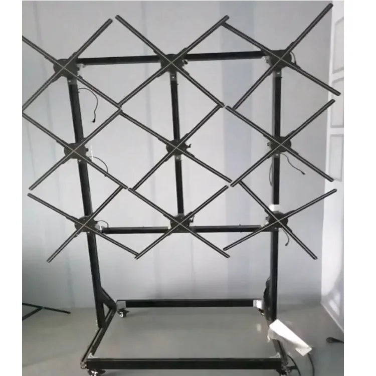 YAMA Splicing Metal Frame for 65cm 3D Fan 3units*3units Black 1 Year Warranty