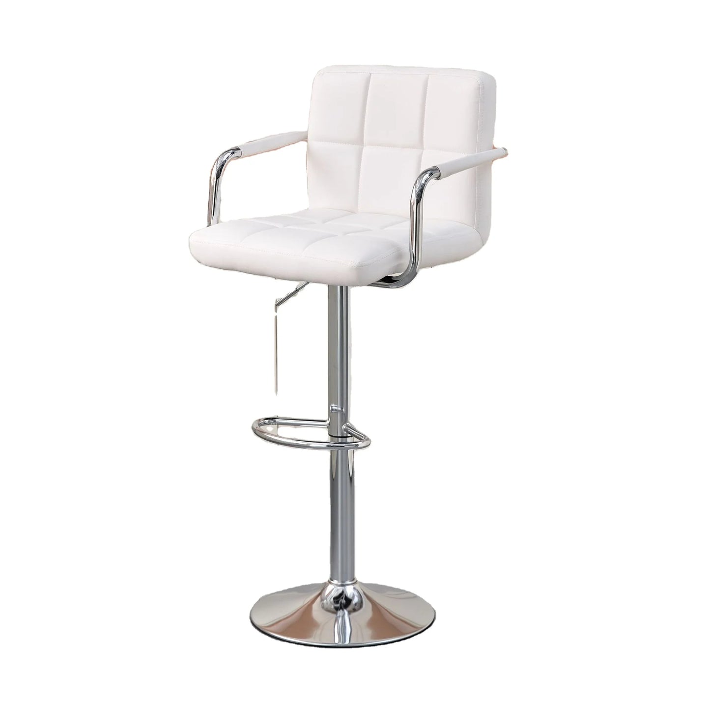 Modern Bar Stool Leather Bar Stool High Swivel Stools Adjustable Height Chair Lifting Swivel Bar Chairs
