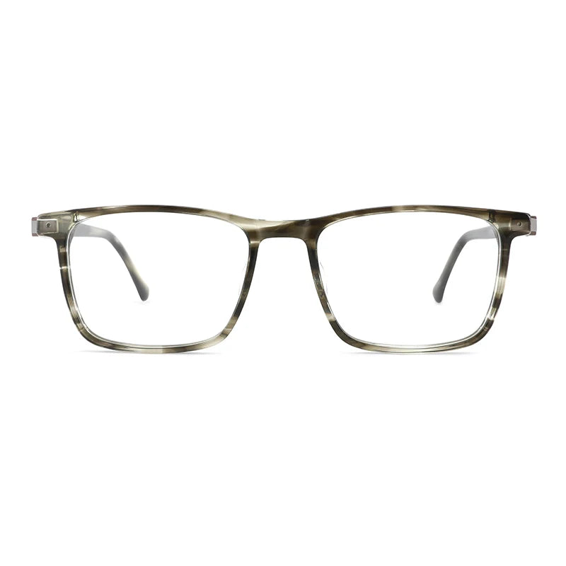 Fashion Luxury Vintage Glasses Frames Ready Stock Classic Cellulose Metal Eyewear