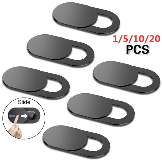 Cubierta de cámara web con imán deslizante, cubierta de plástico para cámara iPad, tableta, Web, portátil, Pc, cámara,…