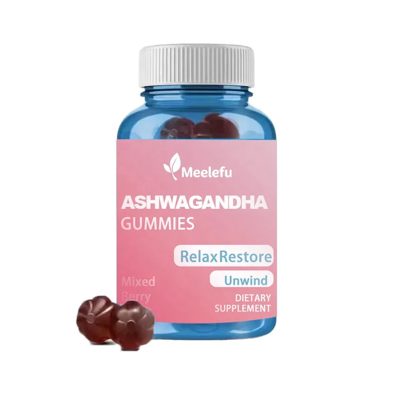 Natural Stress  Well Kids Sleep Vegan Gummy Candy Vitamins Supplements Ashwagandha Gummies