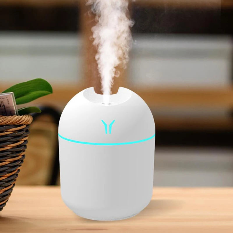 Mini humidificador de aire USB de 250ML, difusor de aceites esenciales aromáticos para el hogar y el coche, generador d…
