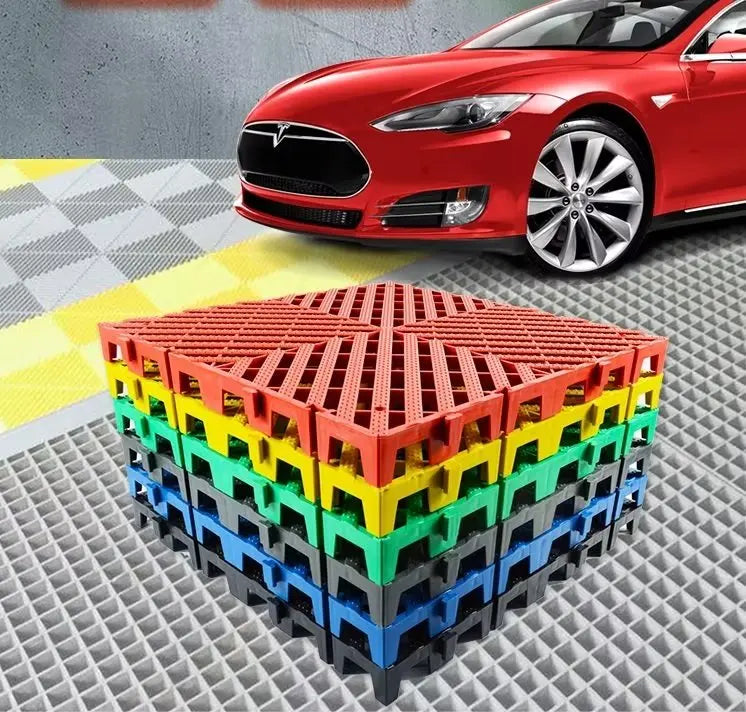 Indoor Workshop Villa Garage Anti-slip PVC Modern Plain Wide Plank Eco-friendly Vinyl Flooring