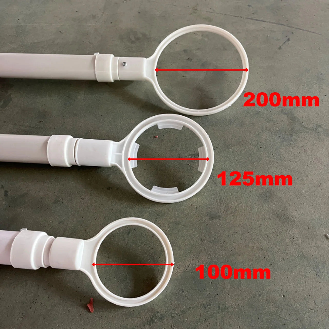 Lightweight Retractable Plastic Traffic Cone Bars Portable Warning Barricades