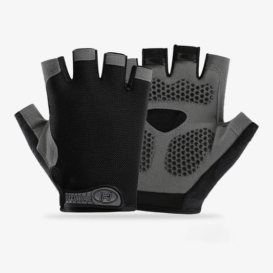 Guantes de gimnasio para entrenamiento físico, sin dedos, para hombres y mujeres, culturismo, ejercicio, guantes deport…