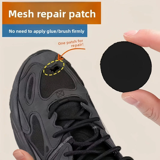 6 Parches Autoadhesivos para Zapatos, Reparación Resistente e Impermeable para Agujeros, Tela, Malla, Reparación Invisi…