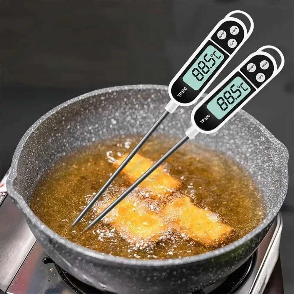 Termómetro de alimentos TP300, termómetro Digital de agua y aceite para cocina, sonda para cocinar carne, horno electró…